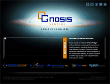 Tablet Screenshot of gnosisventure.com